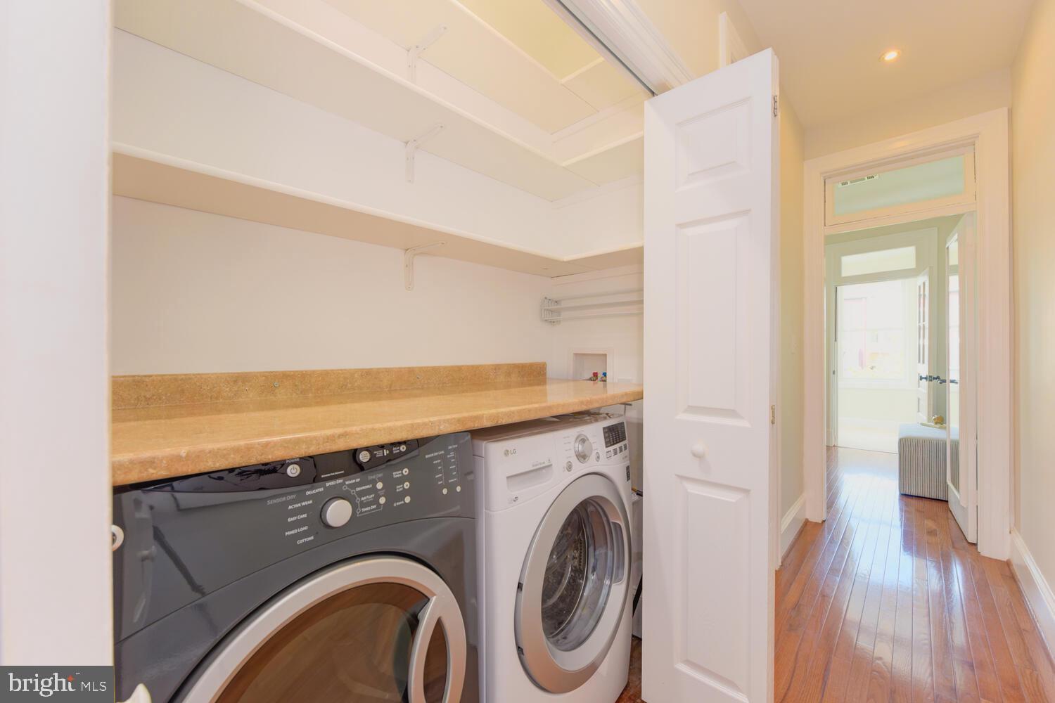 125 Randolph Place Northwest Washington, DC 20001 - Photo 26 of 51 Bedroom Level Laundry: Full Sized Side by Side W/D