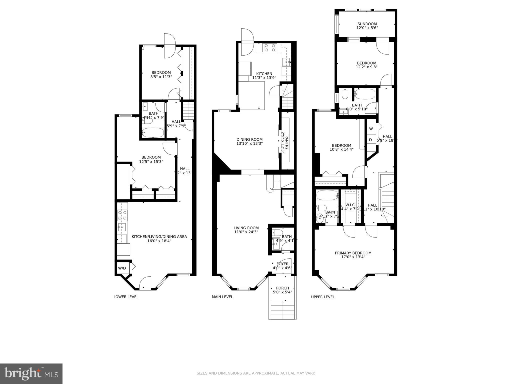 125 Randolph Place Northwest Washington, DC 20001 - Photo 51 of 51 Floor Plan