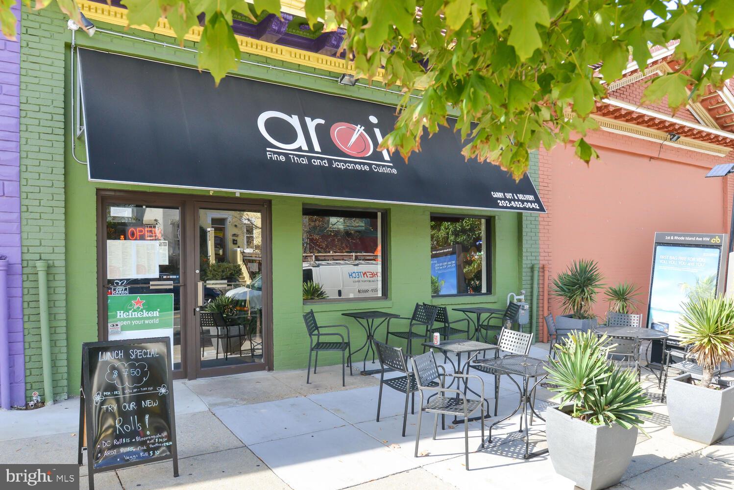 125 Randolph Place Northwest Washington, DC 20001 - Photo 49 of 51 Just Steps to Delectable Dining: Aroi Thai