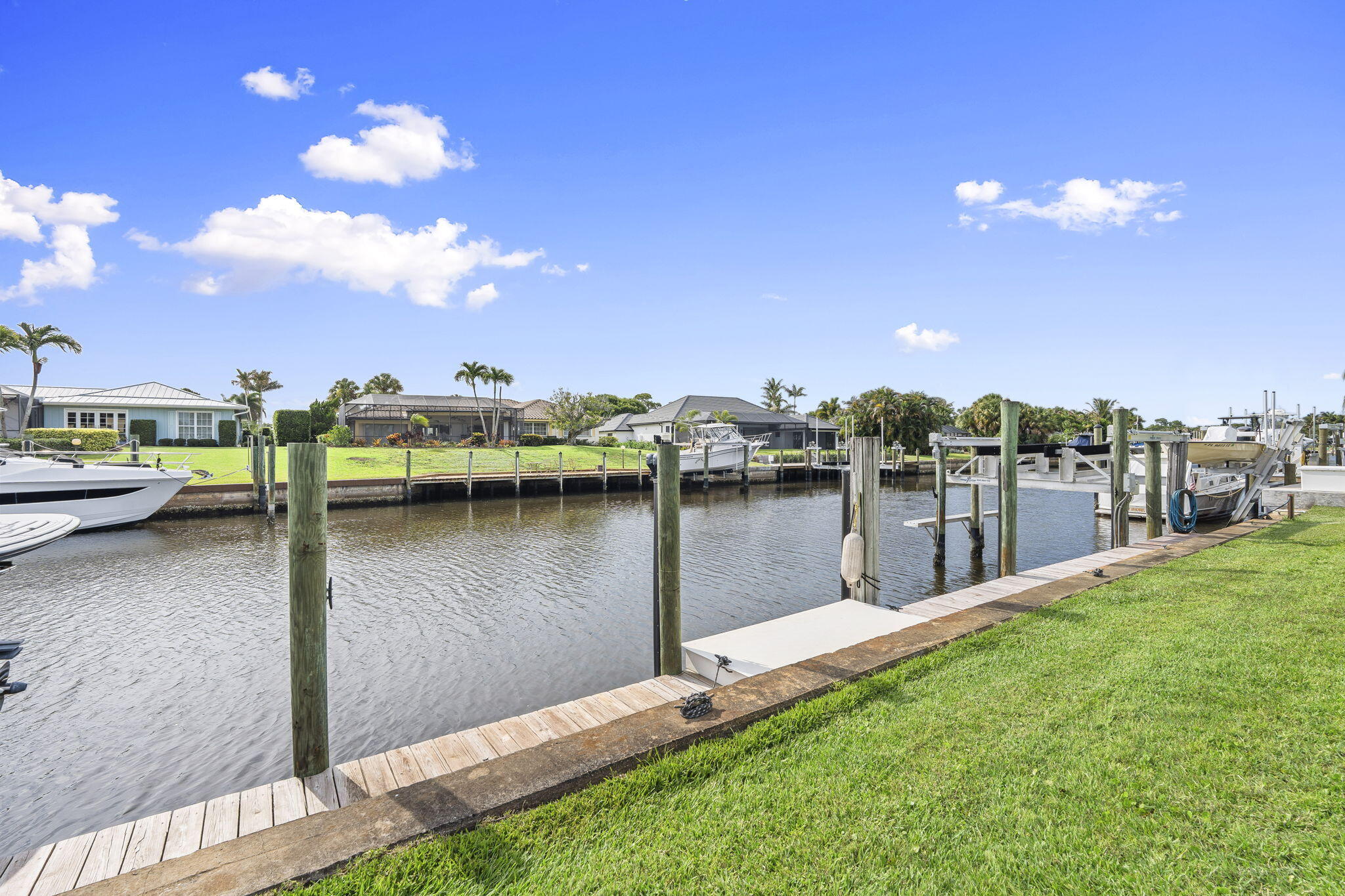 3374 Southeast Fairway East Stuart, FL 34997 - Photo 46 of 65 a view of a lake with houses