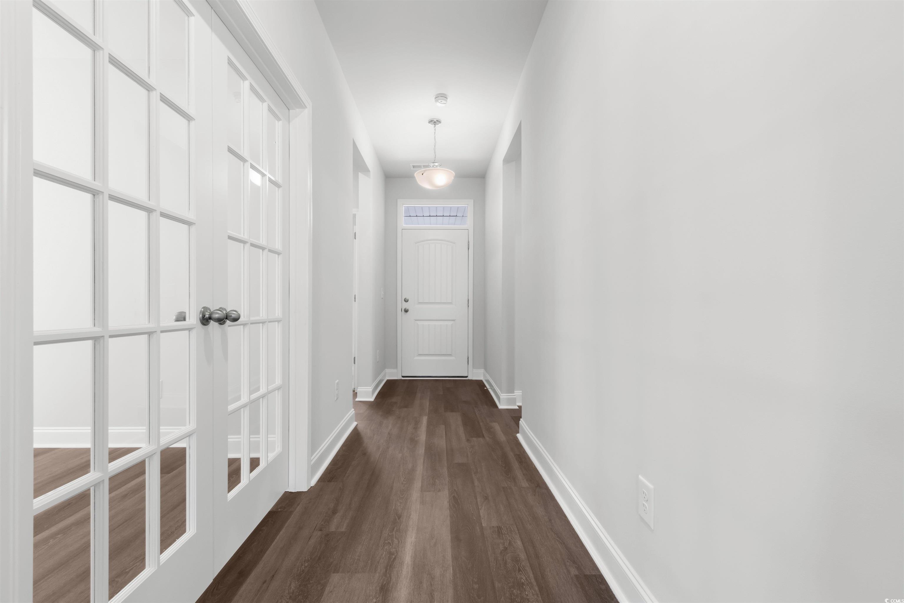 2427 Campton Loop Conway, SC 29527 - Photo 8 of 40 Hallway with dark hardwood / wood-style flooring
