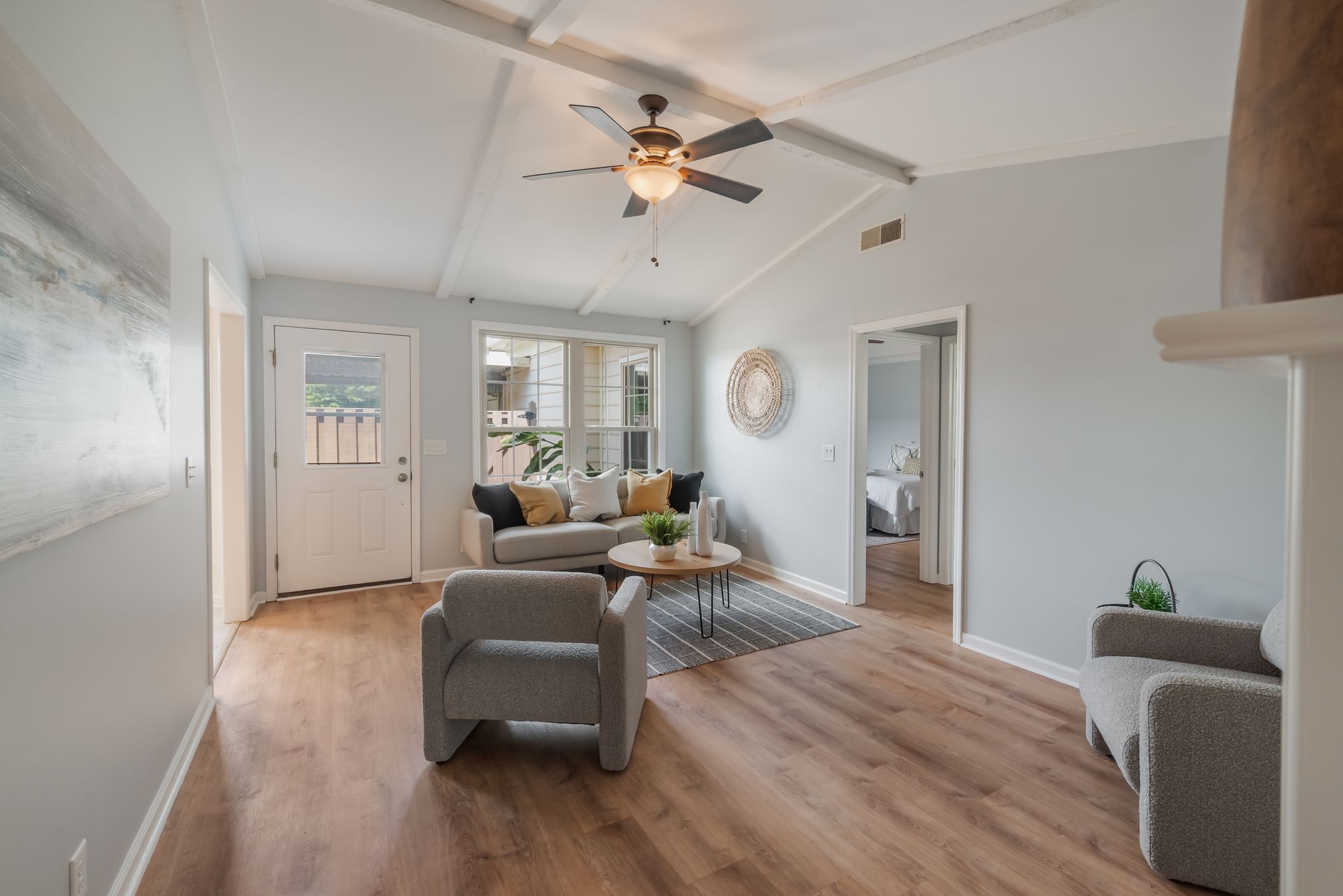 1281 General George Patton Road Nashville, TN 37221 - Photo 13 of 32 a living room with furniture and a wooden floor