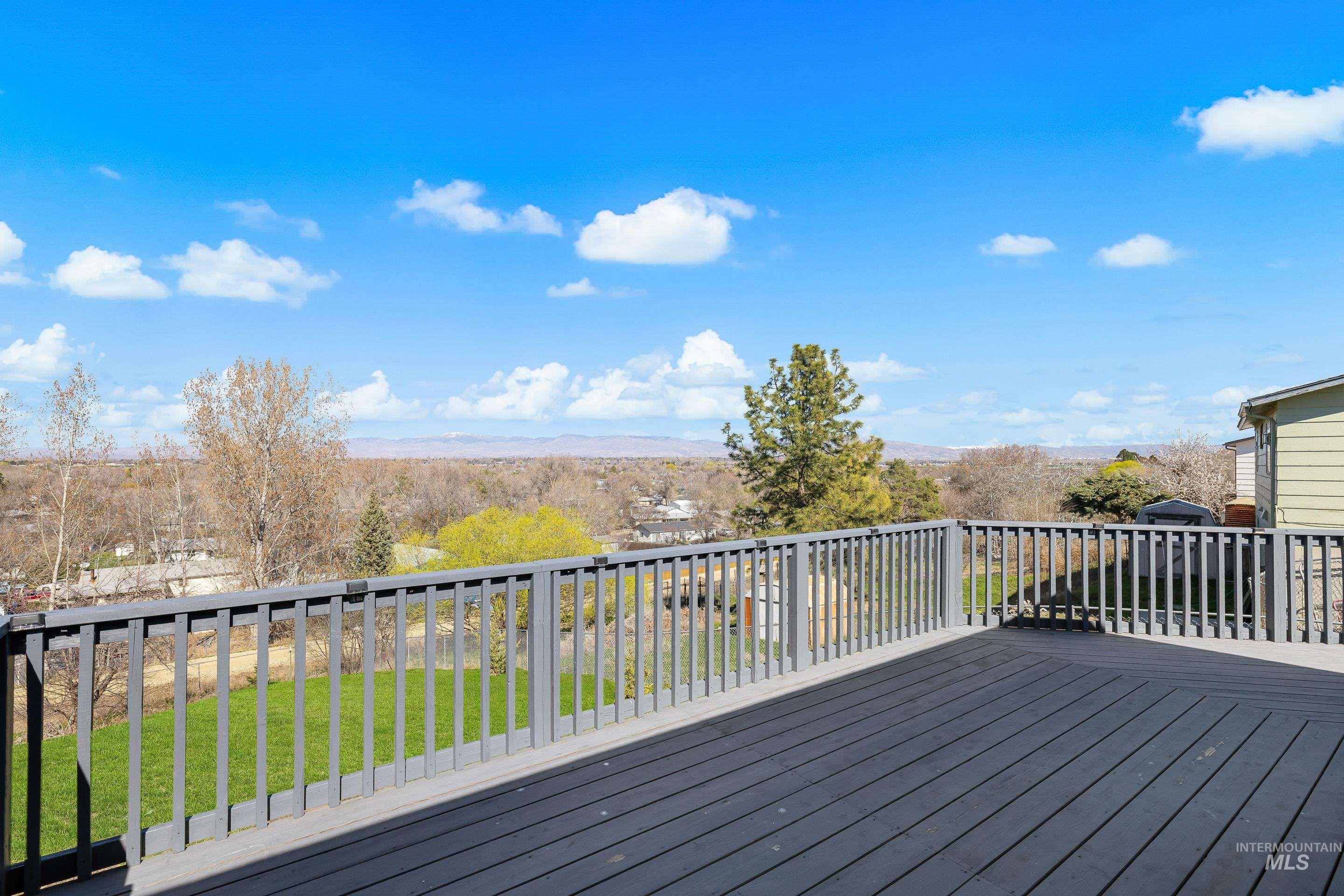 10294 West Fox Ridge Drive Boise, ID 83709 - Photo 40 of 50 Deck with a mountain view
