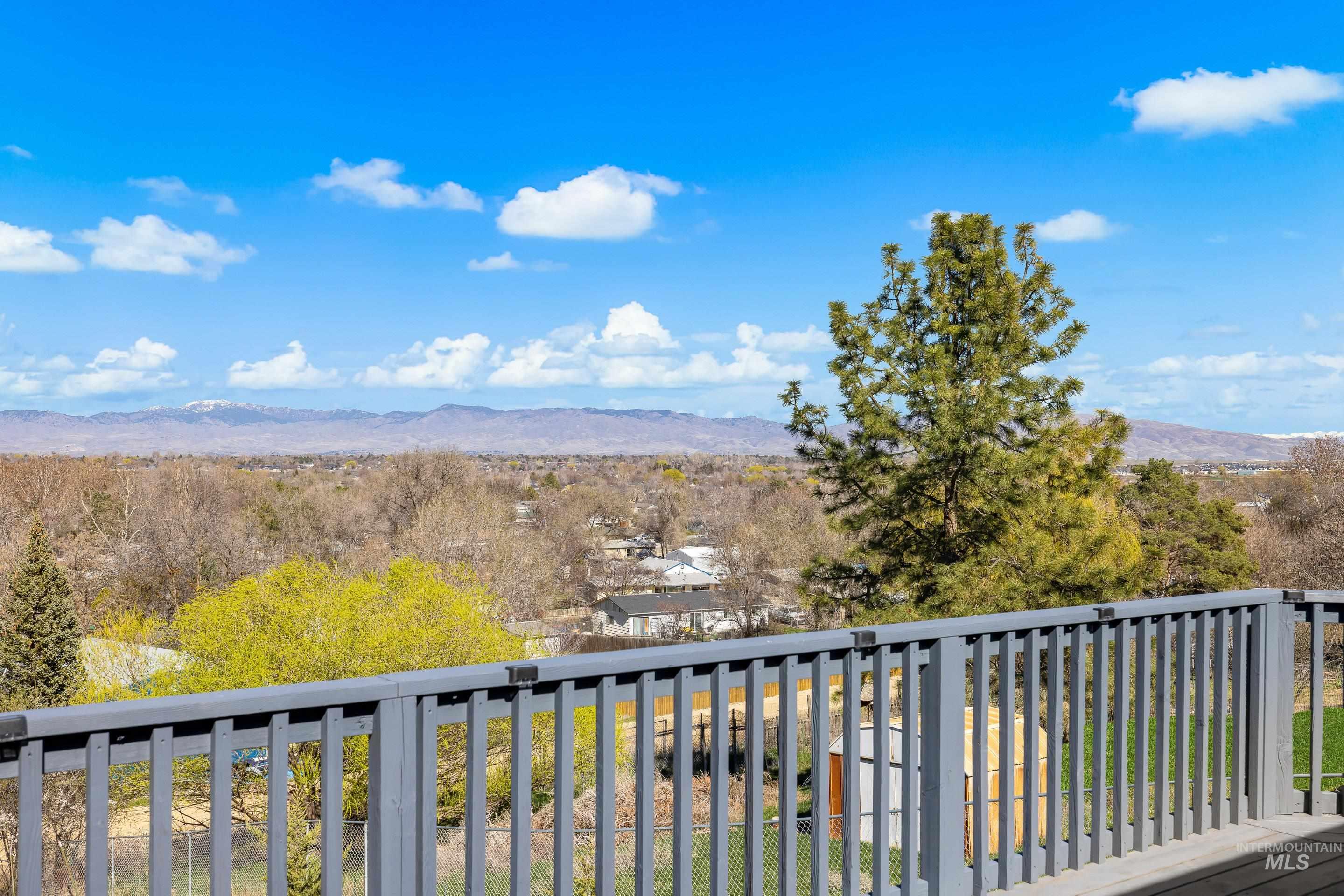 10294 West Fox Ridge Drive Boise, ID 83709 - Photo 41 of 50 Balcony featuring a mountain view