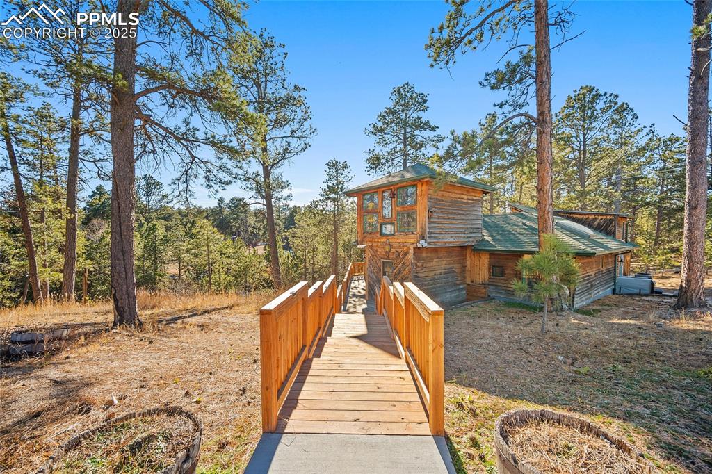 11855 Grandin Point Elbert, CO 80106 - Photo 30 of 42 a view of a house with backyard