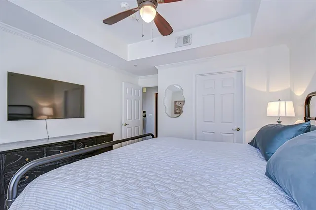 a front view of a building with street view