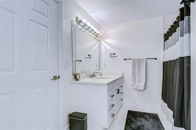 front view of a building with a street