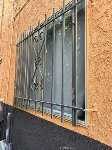 a view of front door