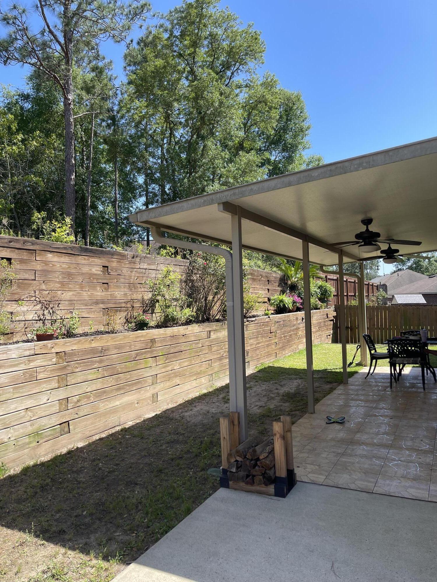 4545 Hermosa Road Crestview, FL 32539 - Photo 32 of 36 a view of a swimming pool with a patio