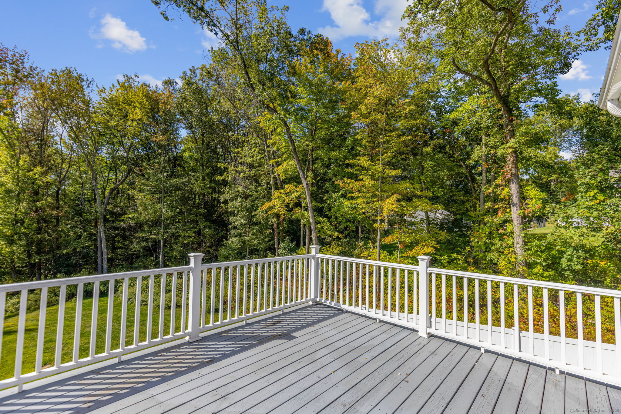 1209 Woodtick Road Wolcott, CT 06716 - Photo 33 of 40 a view of a wooden roof deck