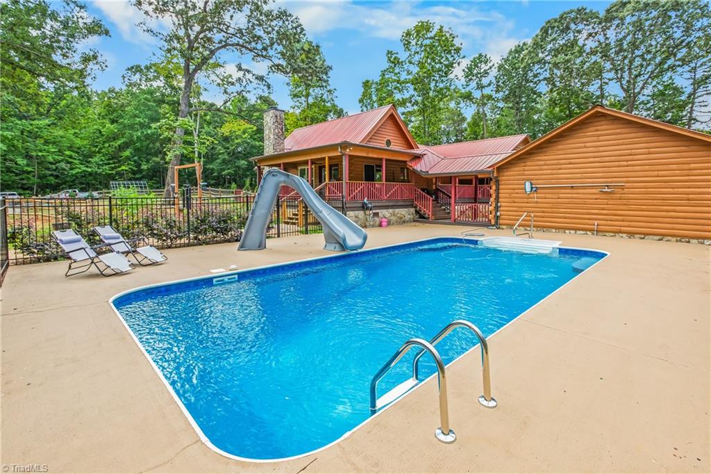 4323 Rader Drive Climax, NC 27233 - Photo 32 of 34 Headed Saltwater Pool