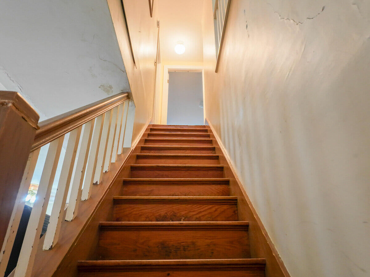 5 Payne Street Lewiston, ME 04240 - Photo 28 of 49 Stairway to Second Floor