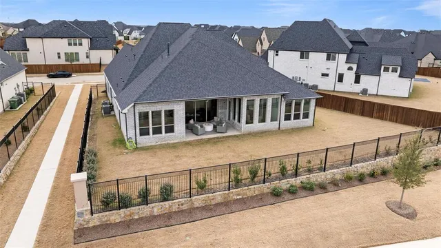 an aerial view of a ocean