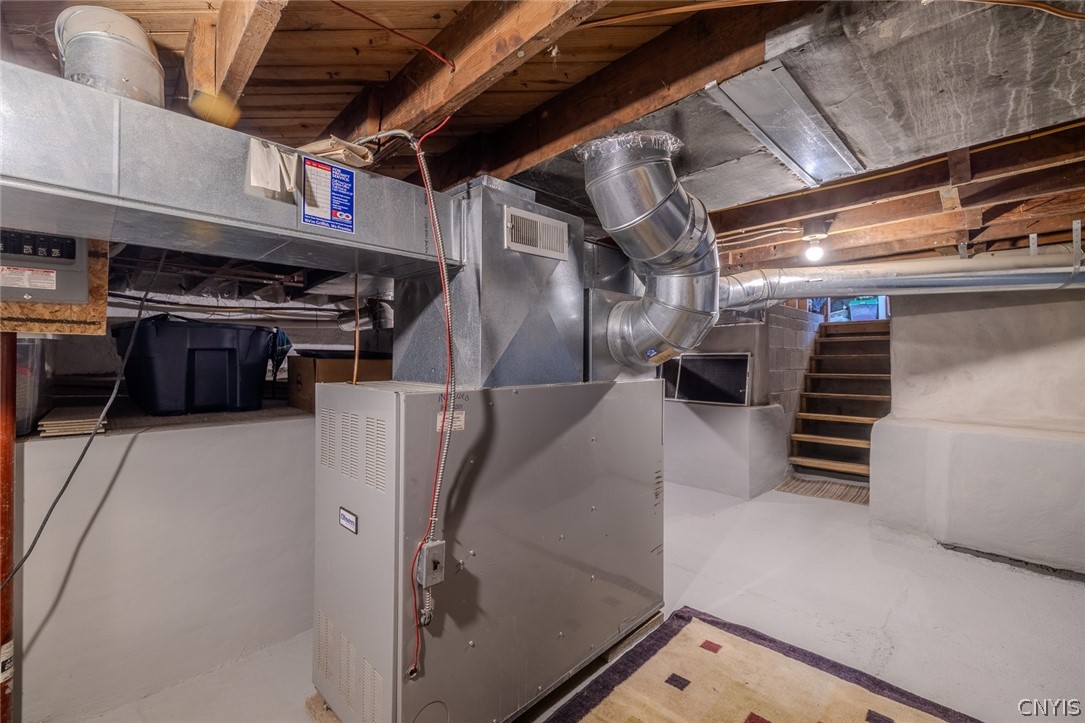 7037 Townline Road Rome, NY 13440 - Photo 35 of 48 clean dry basement with lots of storage space. fre