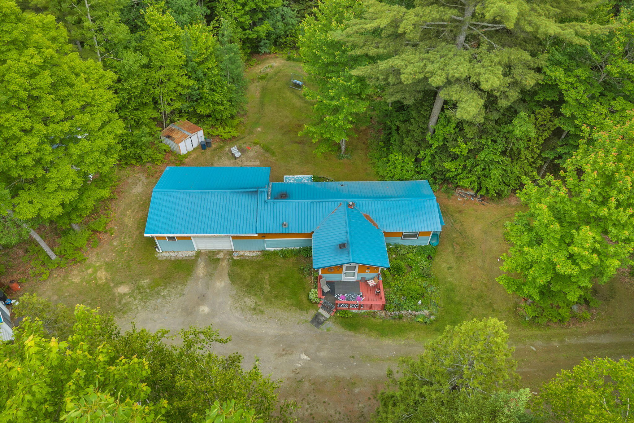 254 Hudson Hill Road Hudson, ME 04449 - Photo 25 of 33 Aerial View