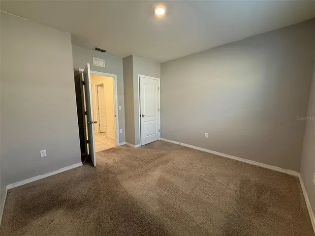 a view of empty room