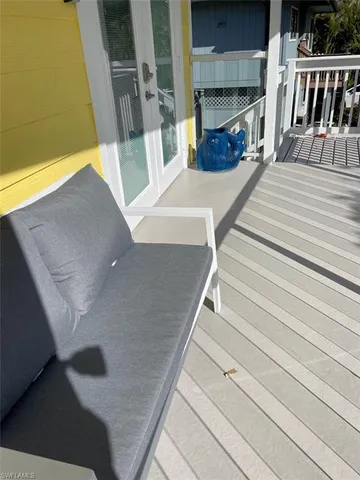 a view of deck with patio