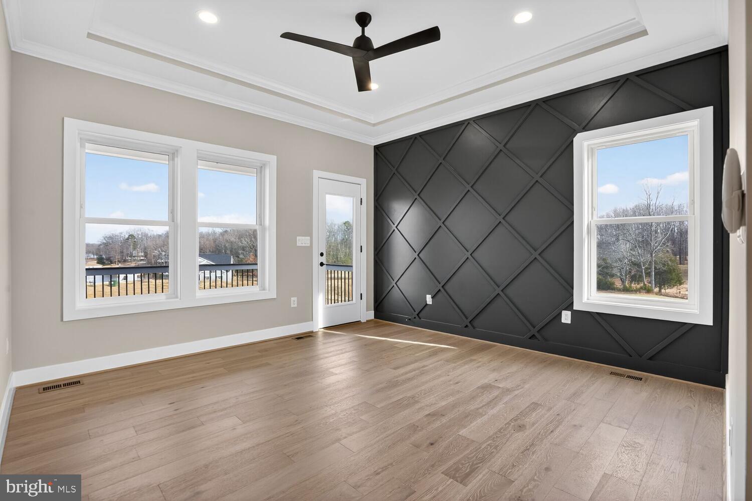 29 Rock Island Ridge Mineral, VA 23117 - Photo 18 of 63 a view of an empty room with a window and wooden floor