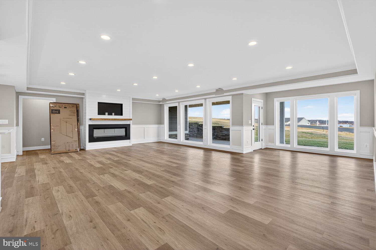 29 Rock Island Ridge Mineral, VA 23117 - Photo 53 of 63 a view of empty room with wooden floor and fireplace