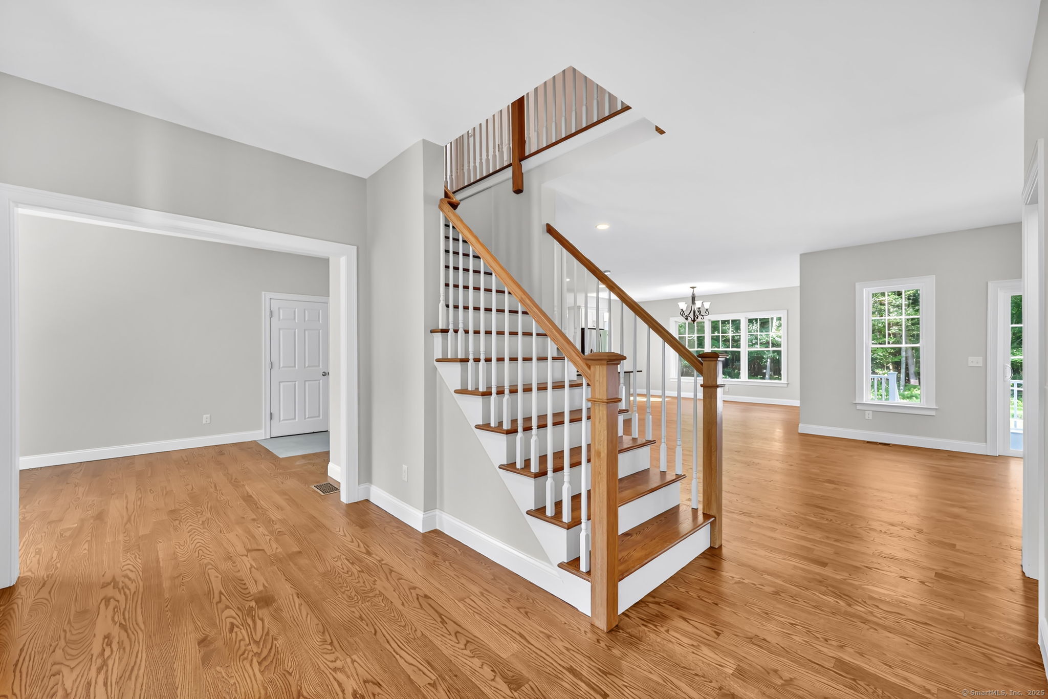 43 Wyllys Farm Road Storrs Mansfield, CT 06268 - Photo 7 of 40 a view of entryway with wooden floor
