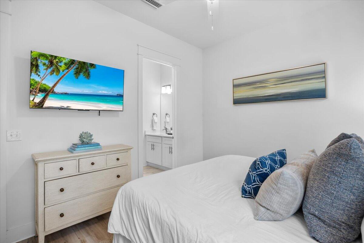 12 Caba Cove Santa Rosa Beach, FL 32459 - Photo 21 of 37 a bedroom with a bed and dresser