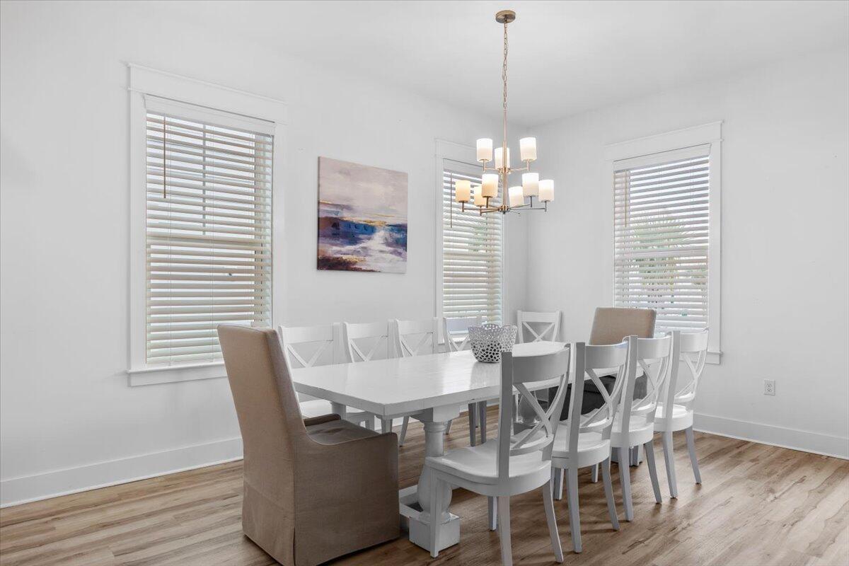 12 Caba Cove Santa Rosa Beach, FL 32459 - Photo 8 of 37 a view of a dining room with furniture and window