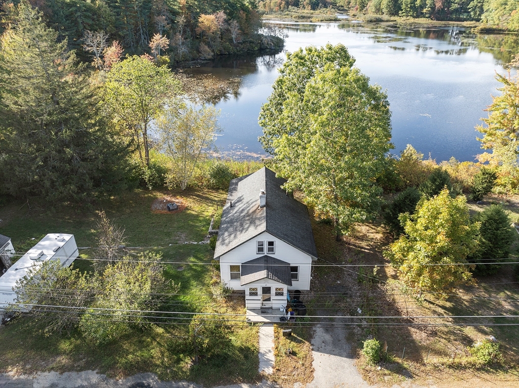31 South Street Townsend, MA 01469 - Photo 33 of 42 a aerial view of a house with a lake view