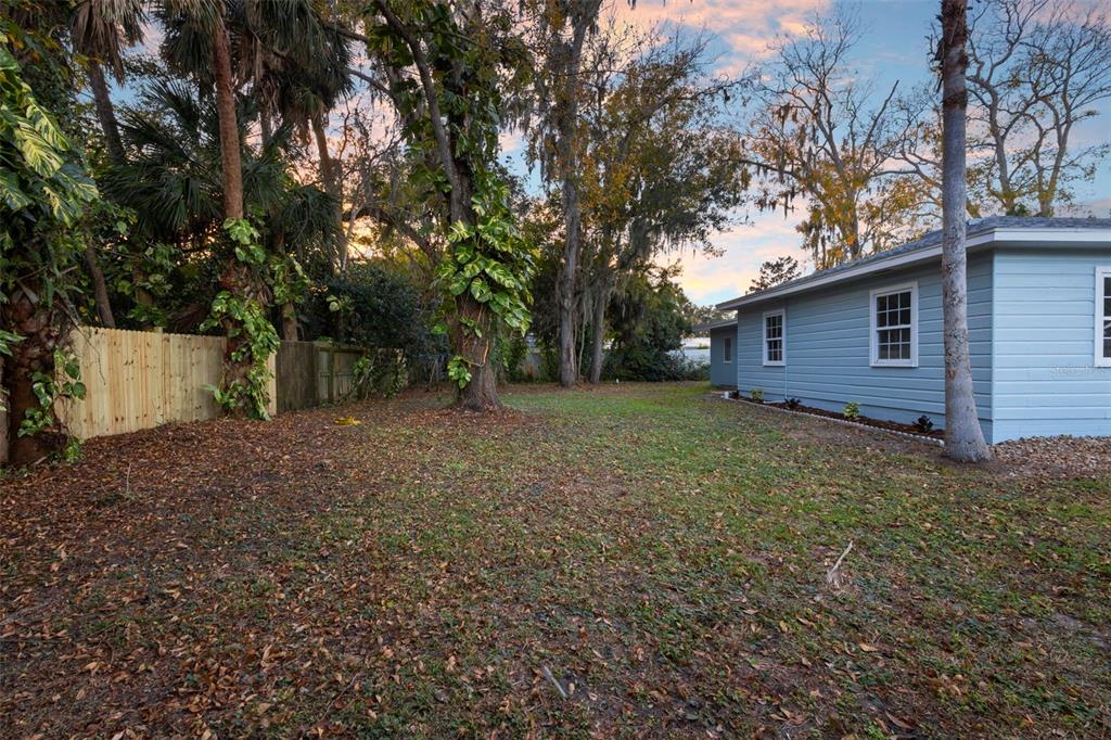 124 Evergreen Avenue Edgewater, FL 32132 - Photo 32 of 36 a view of a house with a backyard
