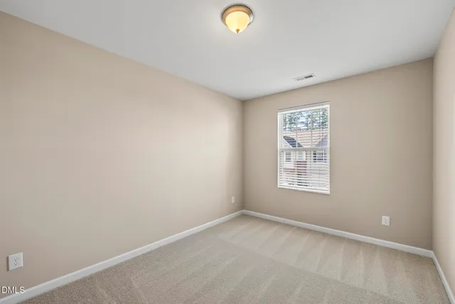 a view of a window in a room