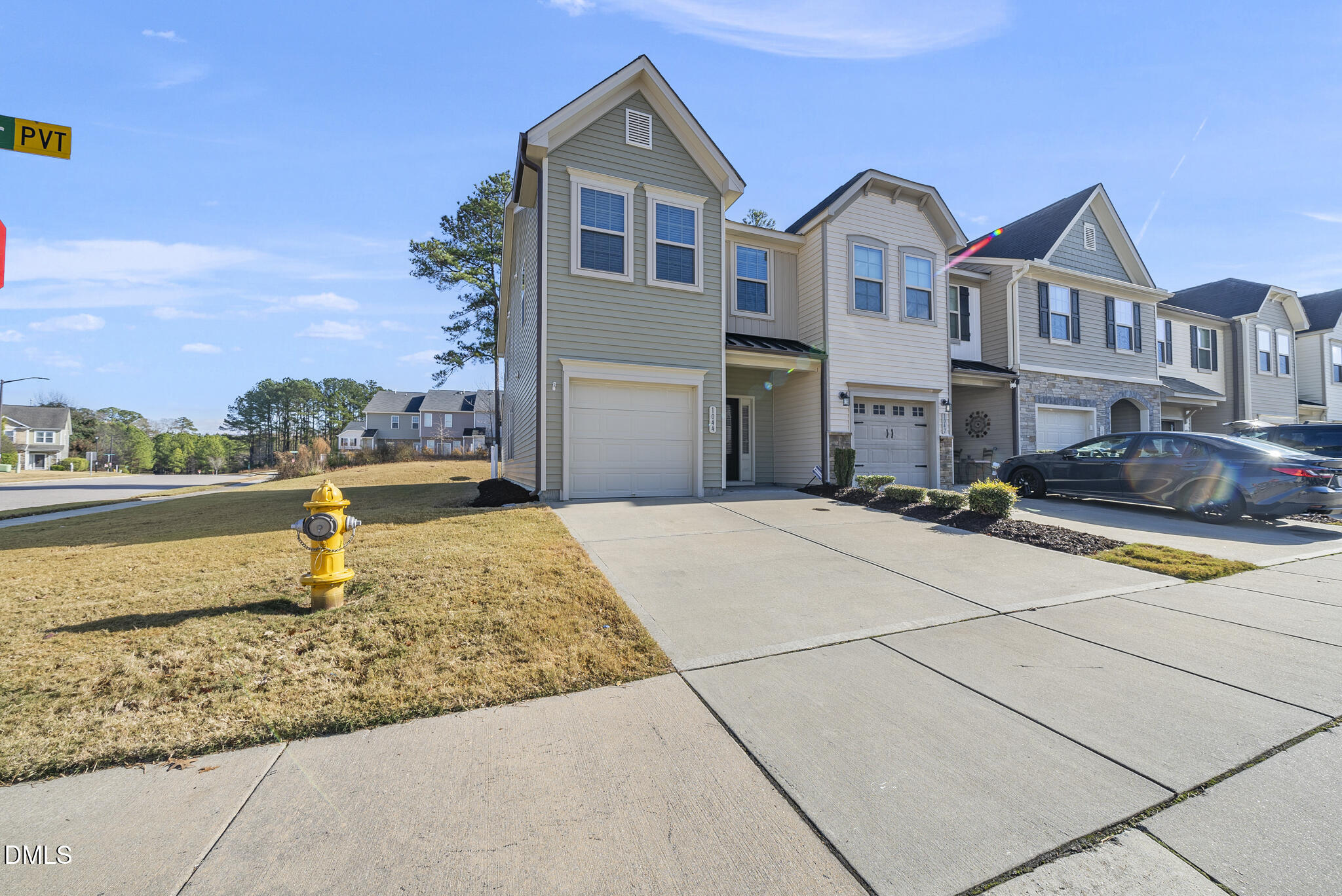 1044 Grand Ridge Drive Rolesville, NC 27571 - Photo 2 of 31 a house view with a outdoor space