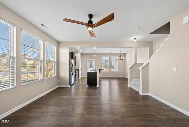 a house view with a outdoor space