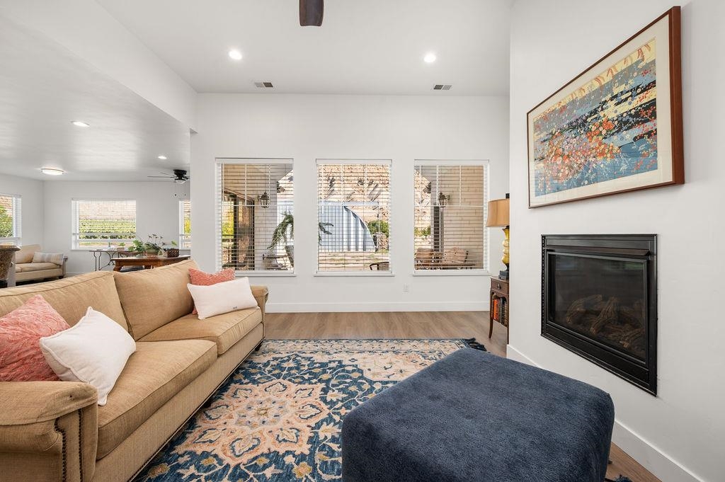 3644 G G 7/10 Road Palisade, CO 81526 - Photo 19 of 42 a living room with furniture and a fireplace