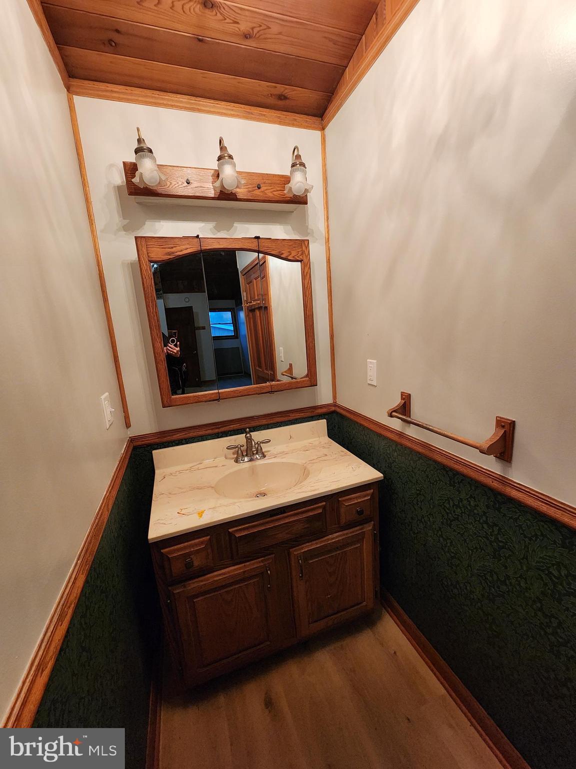 20307 Pond Circle Road Midlothian, MD 21543 - Photo 8 of 29 a bathroom with a sink and a mirror