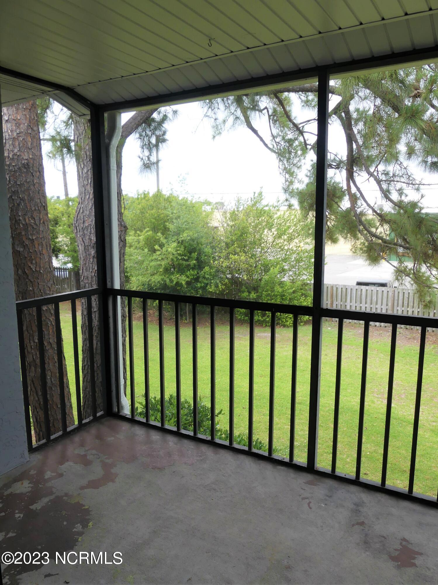 4491 Holly Tree Road, Unit 507 Wilmington, NC 28412 - Photo 19 of 20 Screen Porch