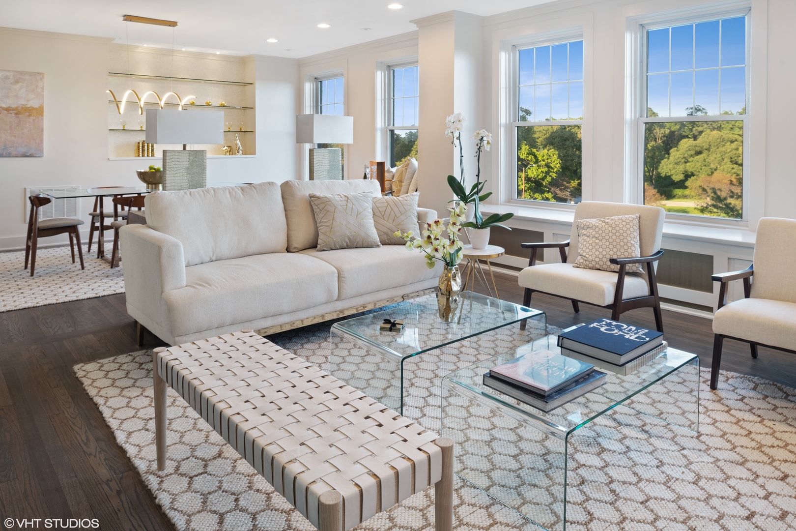 Undisclosed Address Chicago, IL 60657 - Photo 4 of 17 a living room with furniture and a large window