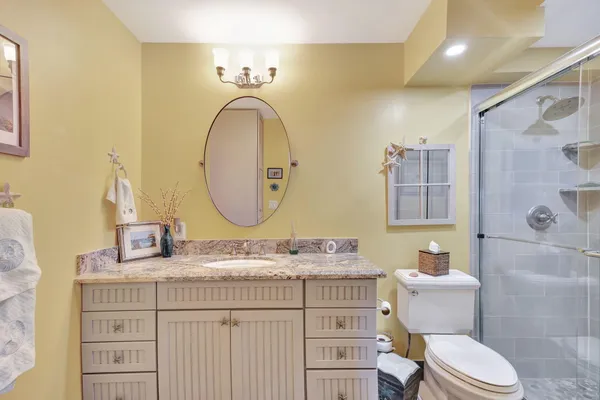 a view of city from a balcony