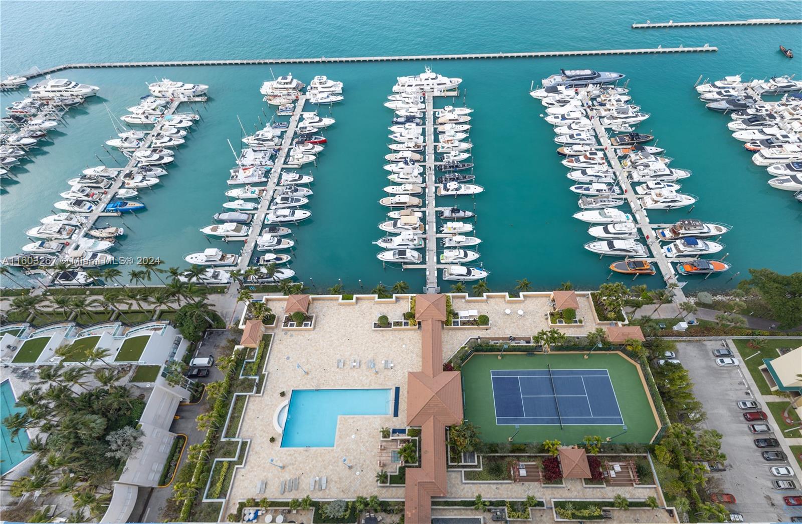 90 Alton Road, Unit 2806 Miami Beach, FL 33139 - Photo 27 of 36 an aerial view of a house