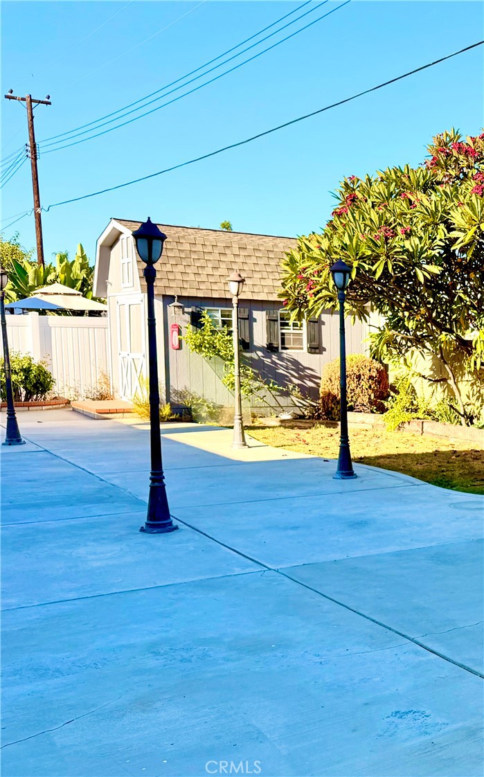 215 Delphia Avenue Brea, CA 92821 - Photo 2 of 5 Low maintenance backyard with Barn house