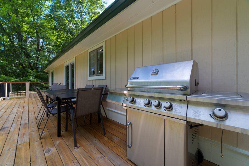 39 Schwarzwald Strasse Helen, GA 30545 - Photo 23 of 25 a view of a chairs and table on the deck