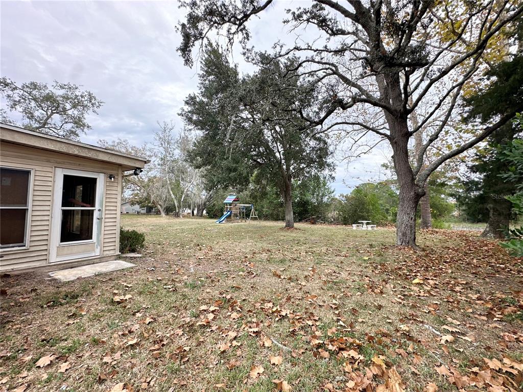 7414 Acorn Circle Spring Hill, FL 34606 - Photo 38 of 50 a view of a backyard with large trees