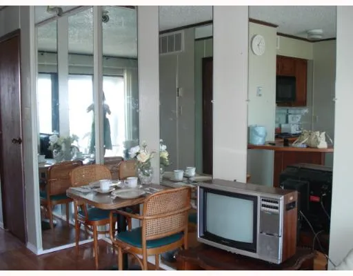 a view of building with ocean view