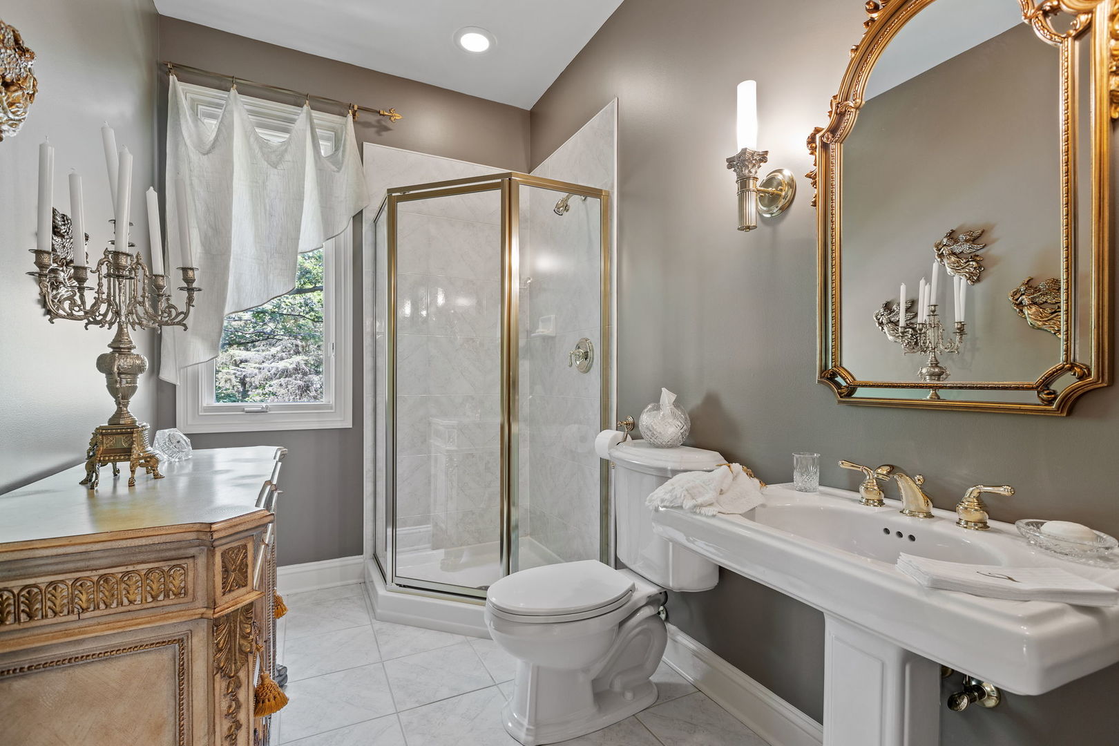 25565 South Tehle Road Elwood, IL 60421 - Photo 23 of 68 a bathroom with a sink toilet and shower