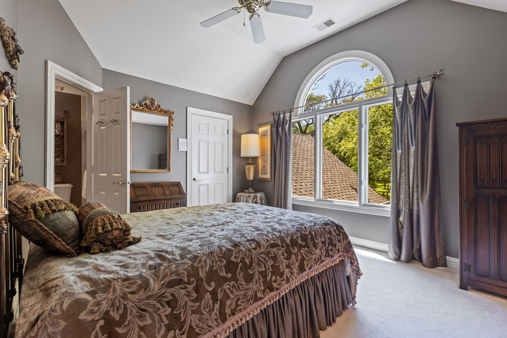 25565 South Tehle Road Elwood, IL 60421 - Photo 36 of 68 a bedroom with a bed and a window