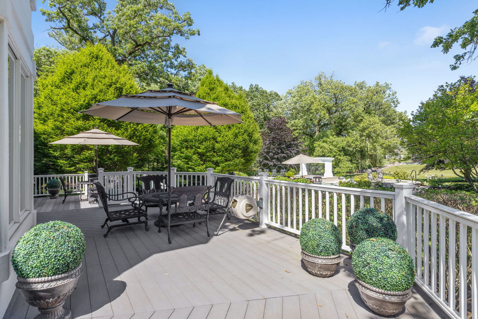 25565 South Tehle Road Elwood, IL 60421 - Photo 47 of 68 a view of a chair and table in backyard