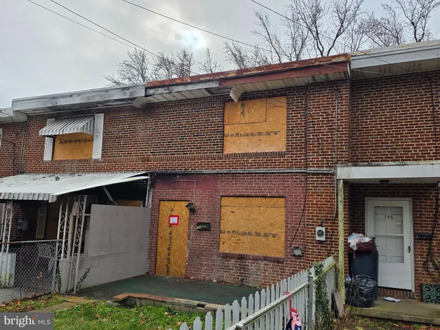 a front view of house