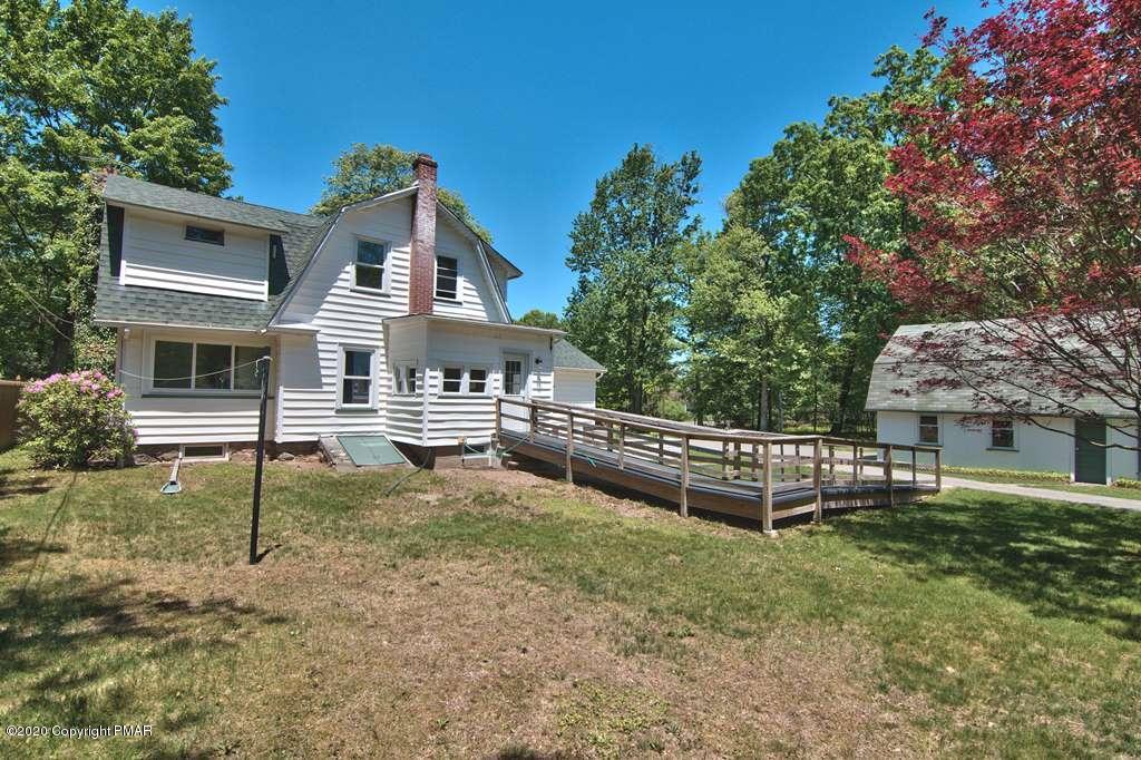 362 Upper Swiftwater Road Cresco, PA 18326 - Photo 57 of 87 front view of a house with a yard