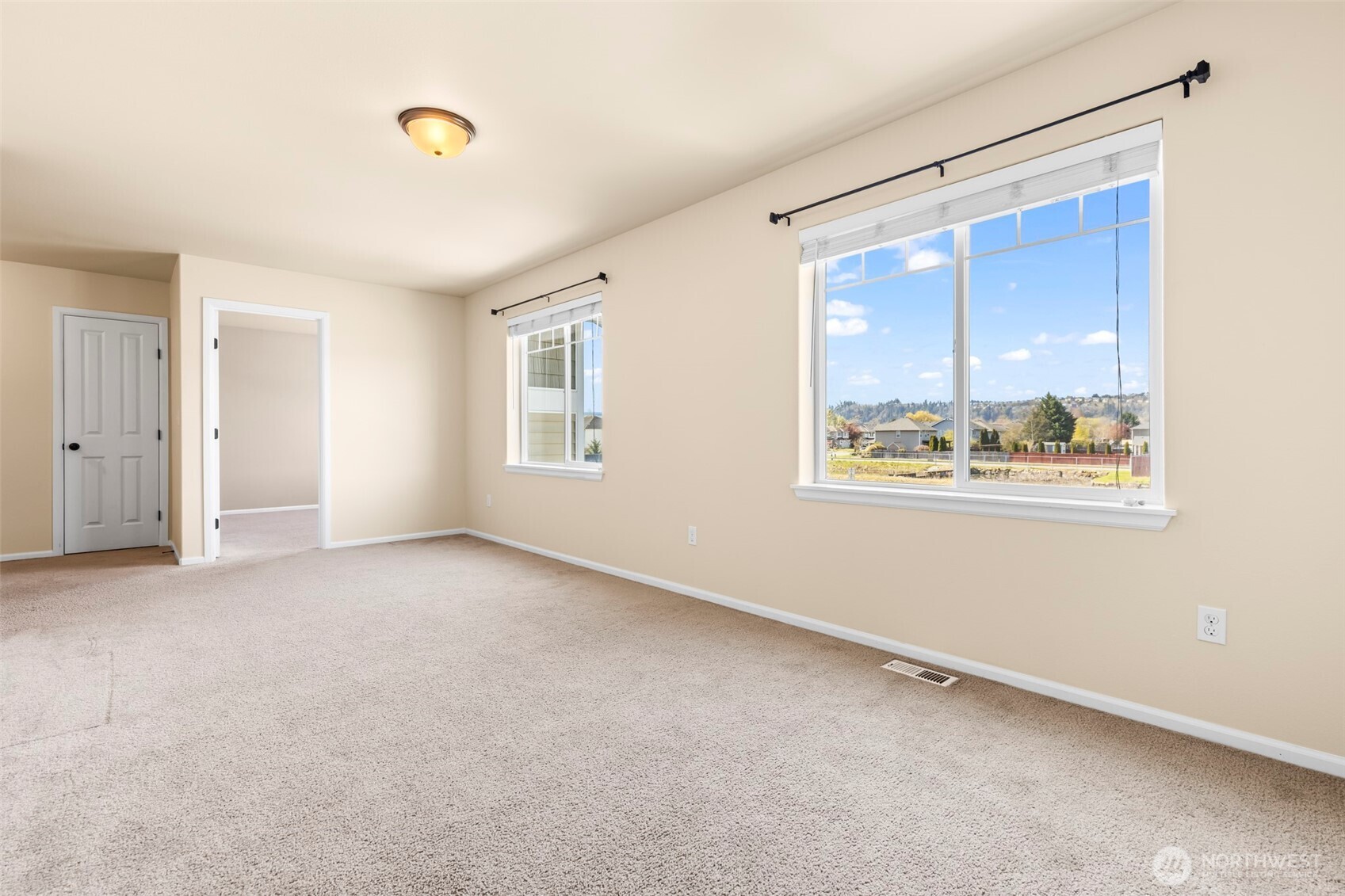 1408 Daffodil Avenue Northeast Orting, WA 98360 - Photo 15 of 37 a view of an empty room with a window