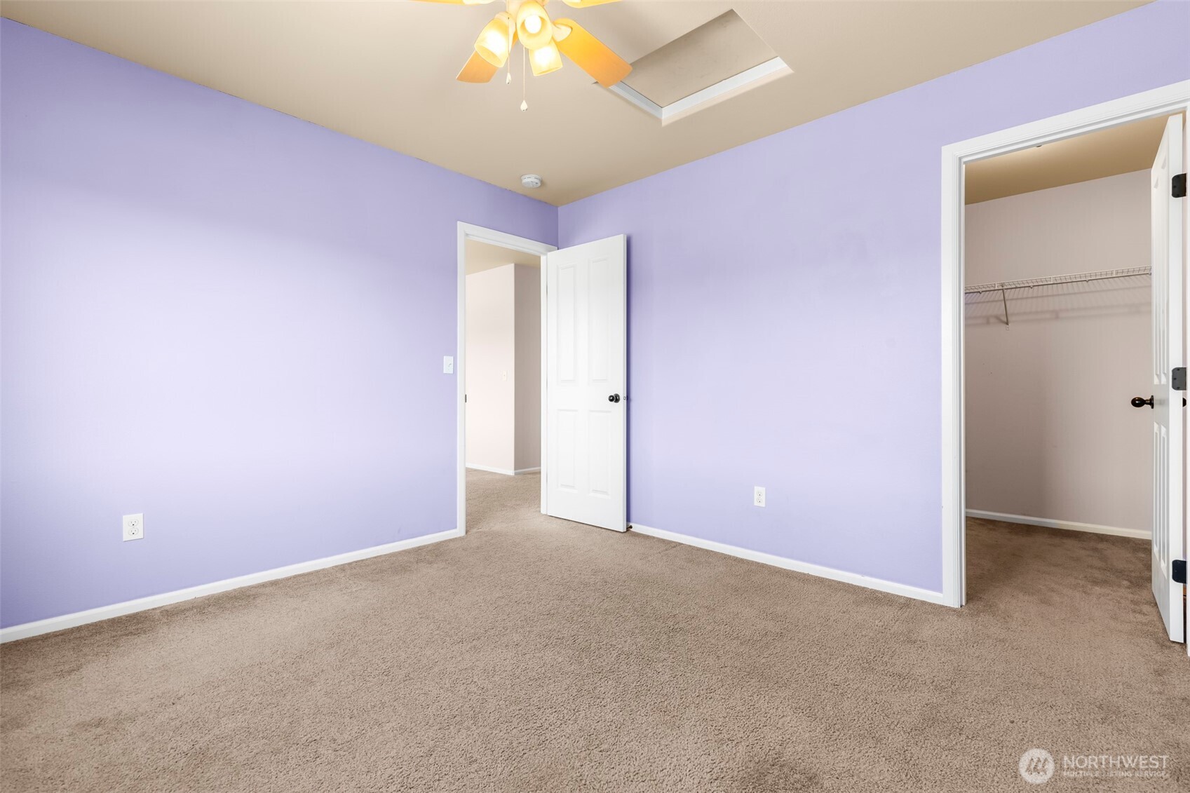 1408 Daffodil Avenue Northeast Orting, WA 98360 - Photo 22 of 37 an empty room with a fan