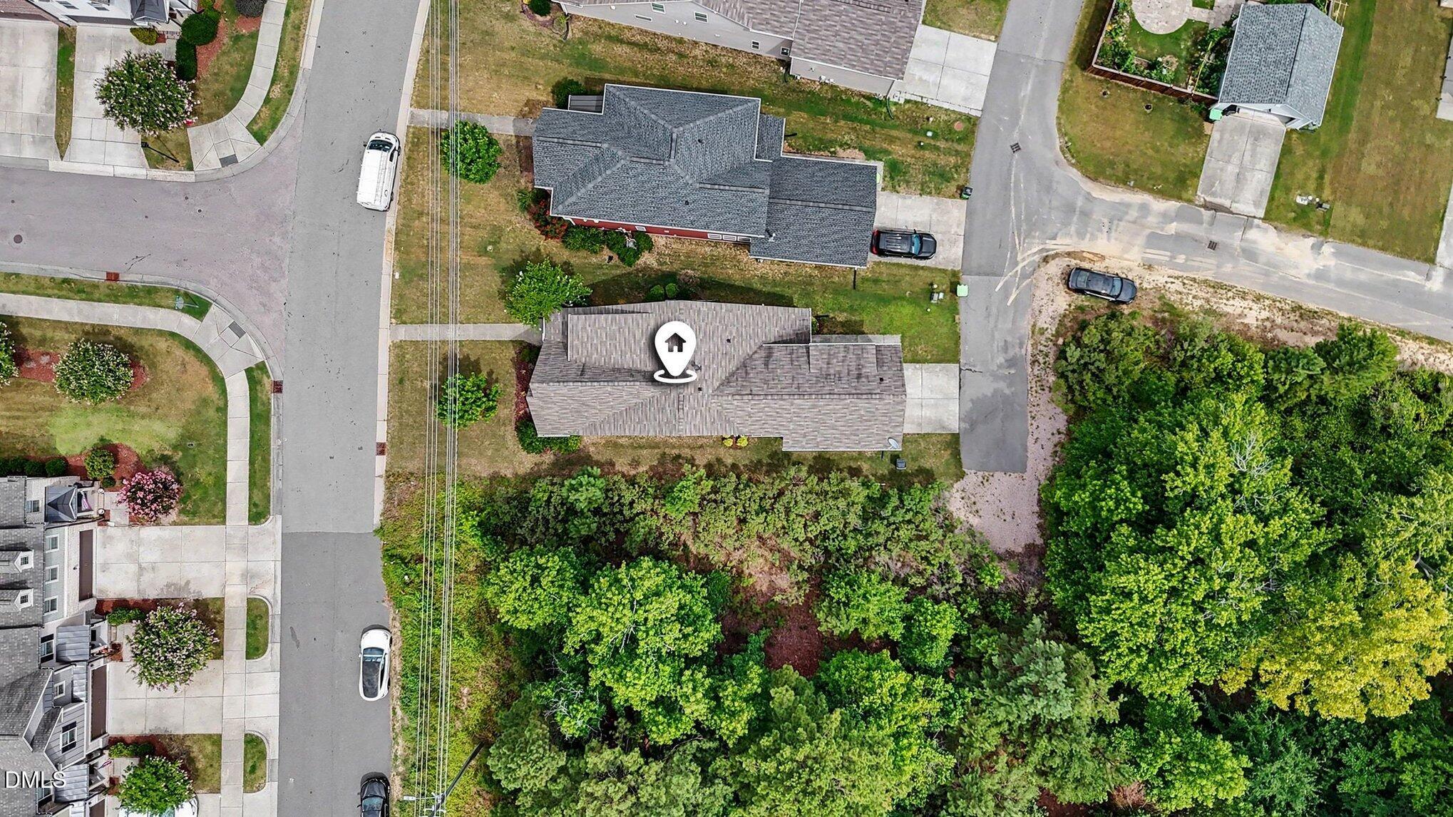 2323 Mt Zion Church Road Apex, NC 27502 - Photo 28 of 39 marker - drone