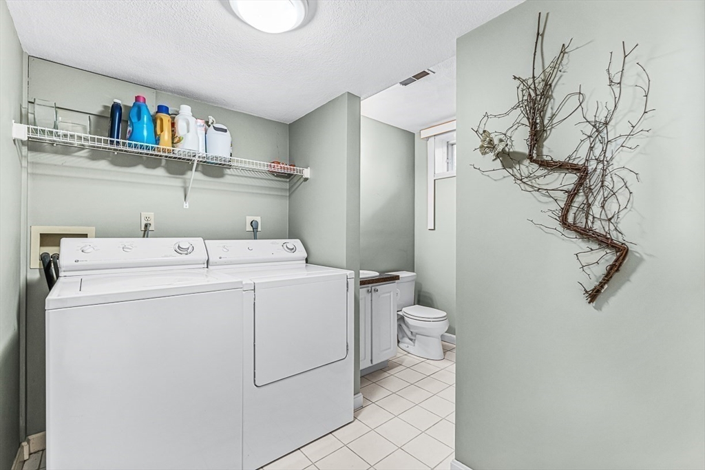 71 Hammersmith Drive Saugus, MA 01906 - Photo 37 of 41 a utility room with dryer and washer